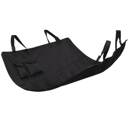 Vidaxl Funda De Asiento De Coche Para Mascotas 148x142 Cm Negra_0