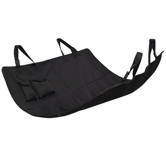 Vidaxl Funda De Asiento De Coche Para Mascotas 148x142 Cm Negra_0