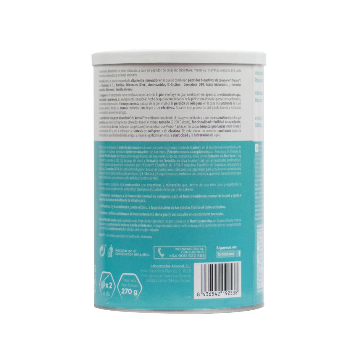 Colágeno Forticoll Piel y Cabello 270 g