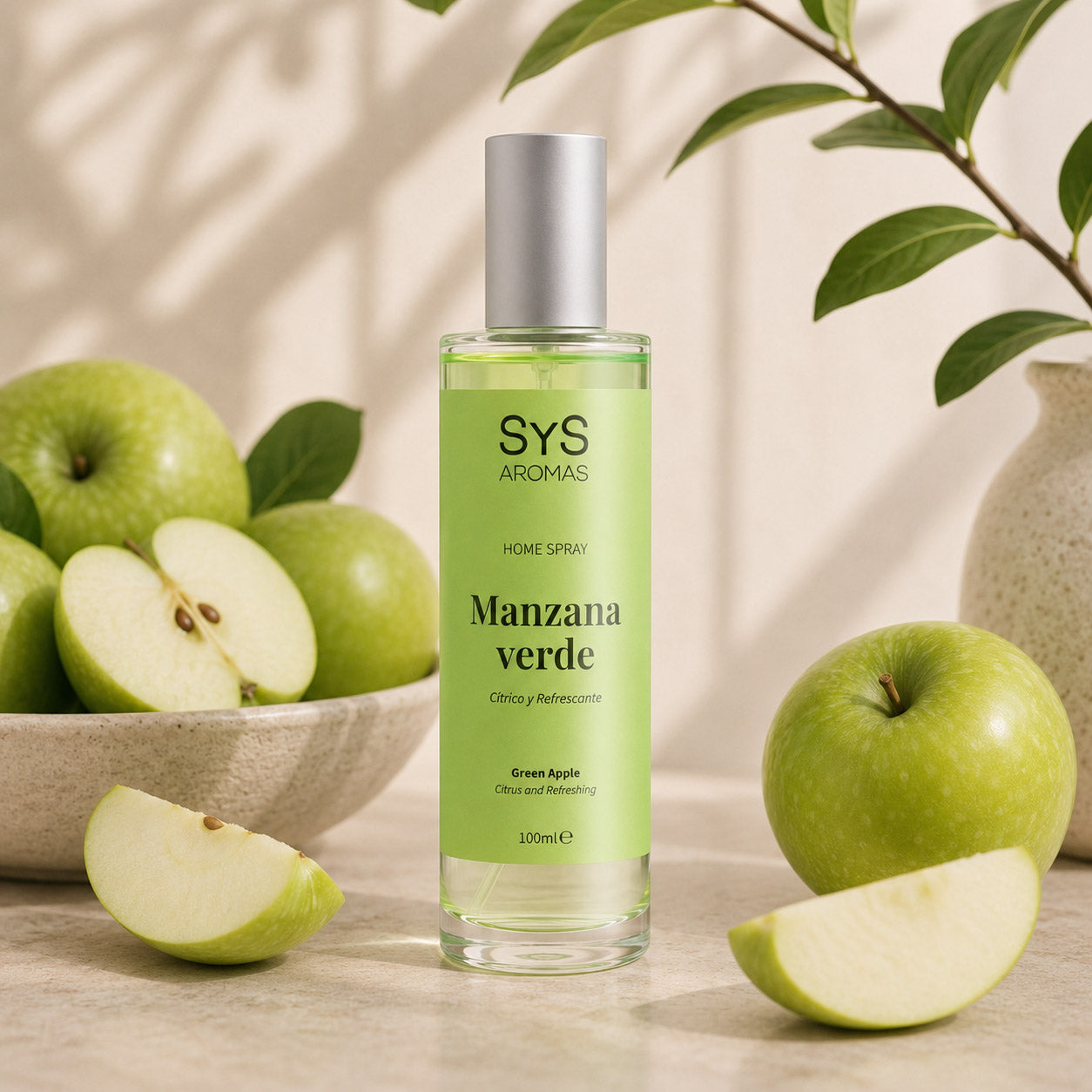 Ambientador Pulverizador Manzana Verde Origins SYS Aromas 100 ml | Aroma Afrutado y Fresco | Refrescante_2