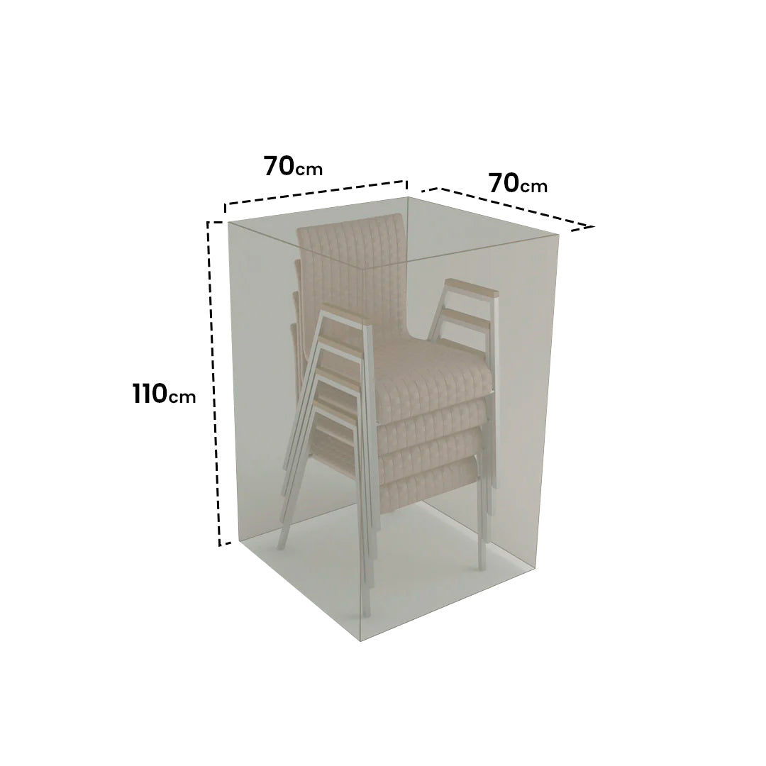 Funda Protectora Silla 70x70x110 Cm Nortene_1
