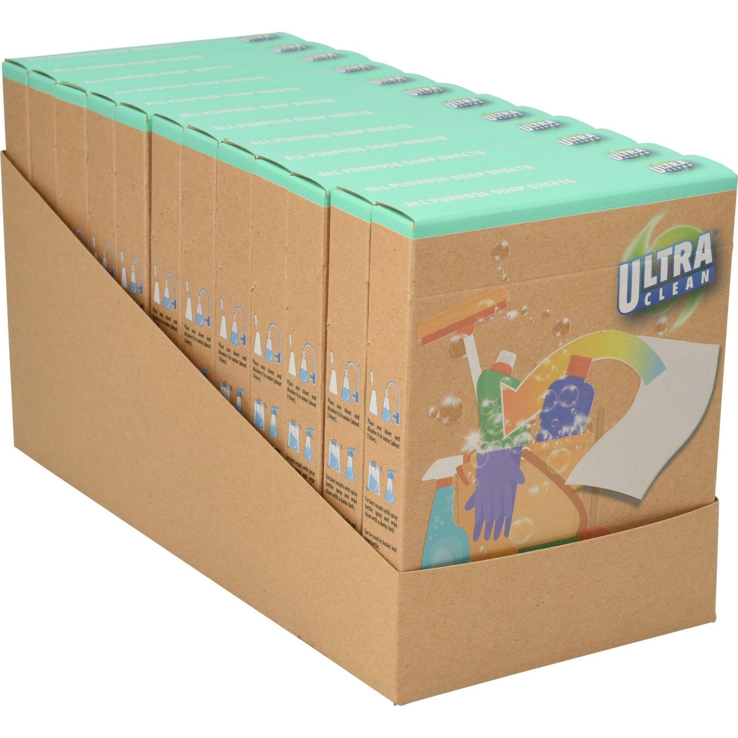 Well Home Juego De 15 Piezas De Limpieza Con Jabón 11x2x14cm