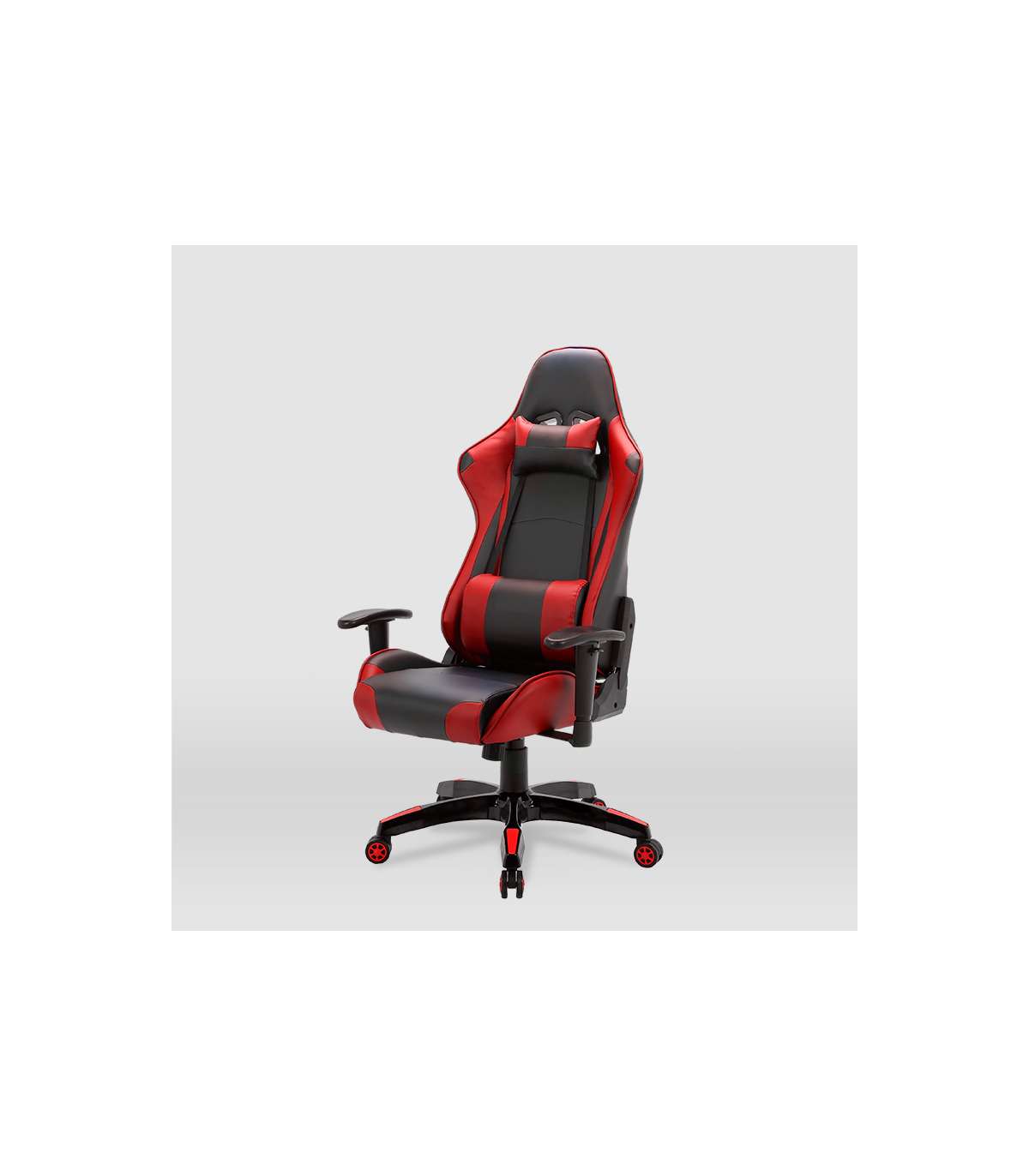 Silla Gaming Regina Tapizada En Piel Sintética Negro/rojo, 126.5/133.5cm(alto) 70.5cm(anc_5