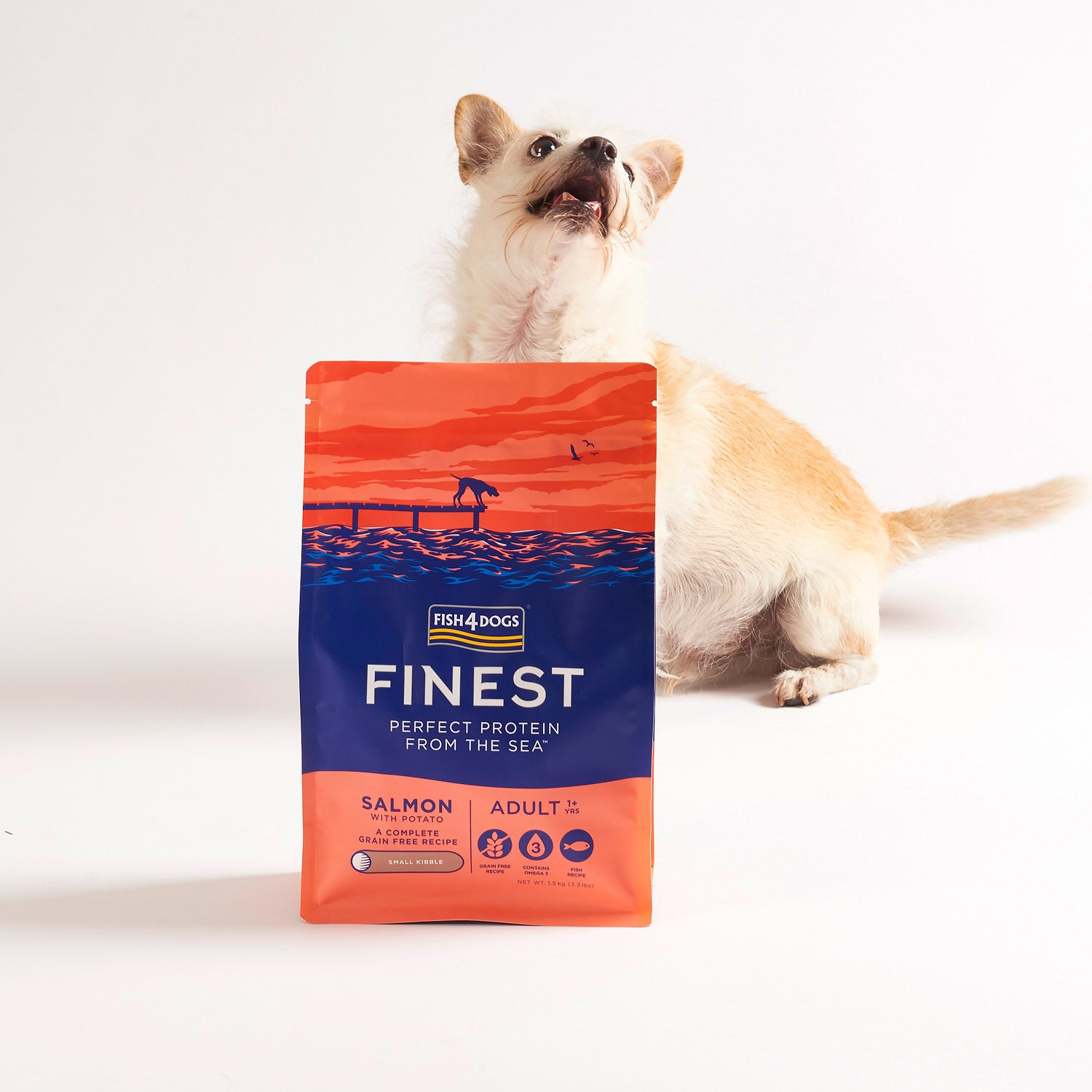 Fish4dogs Pienso Para Perro Adulto Sin Cereales – Salmón Y Patata Razas Pequeñas 1,5 Kg_4