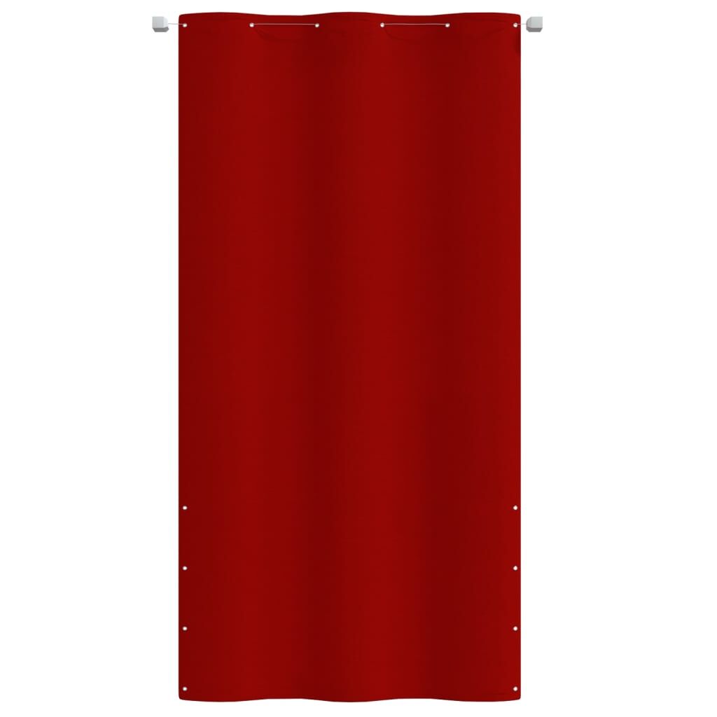 Vidaxl Toldo Para Balcón De Tela Oxford Rojo 120x240 Cm_1