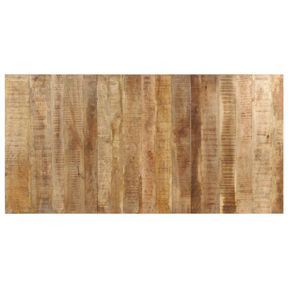 Mesa De Comedor Madera De Mango Rugosa 200x100x76 Cm_1