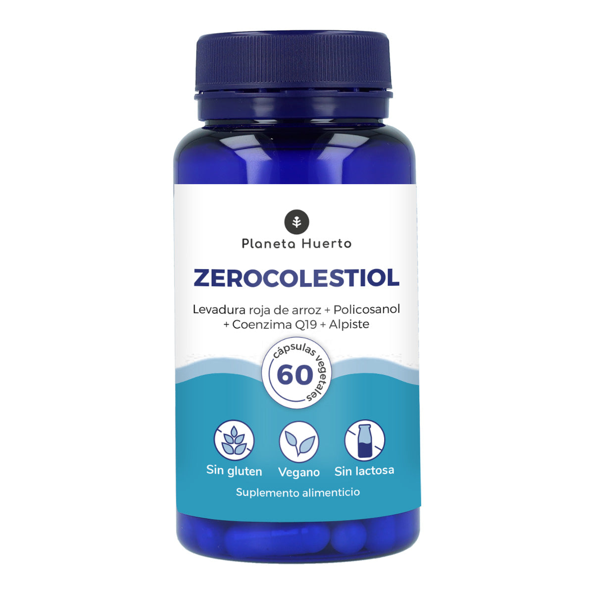 Levadura roja de arroz y Coenzima Q10 Planeta Huerto 60 cap