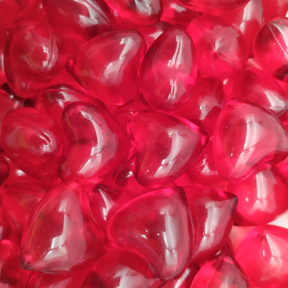 Bolsa Regalo 12 Perlas De Baño Aroma Fresa - Con Aceite De Soja - Hidrata, Suaviza Y Perfuma La Piel - Forma Corazón_2