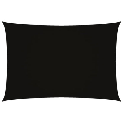 Vidaxl Toldo De Vela Rectangular Tela Oxford Negro 3x5 M_0
