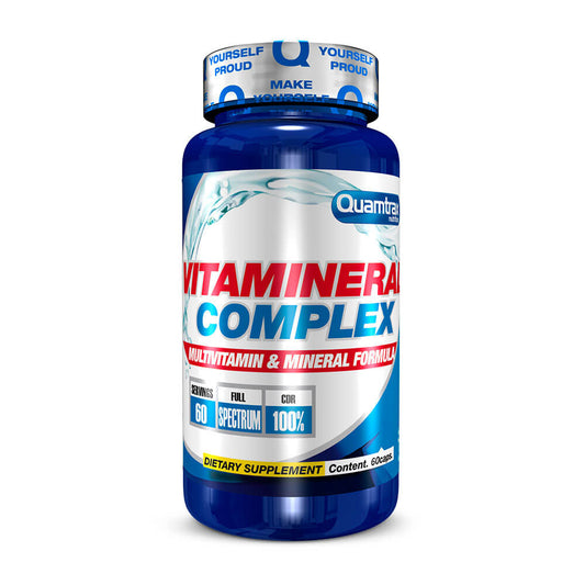 Complejo De Vitaminas Y Minerales - 60 Cápsulas - Complejos Multivitaminicos - Quamtrax_0
