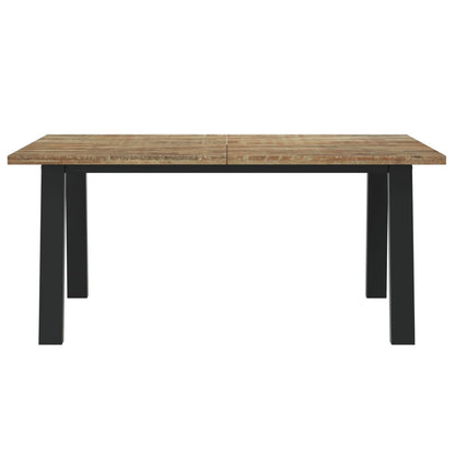 Mesa De Comedor De Madera Maciza De Acacia 170x90 Cm_1