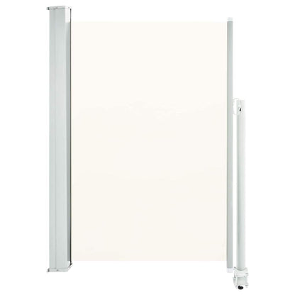 Vidaxl Toldo Lateral Retráctil Para Patio 120x300 Cm Crema_0