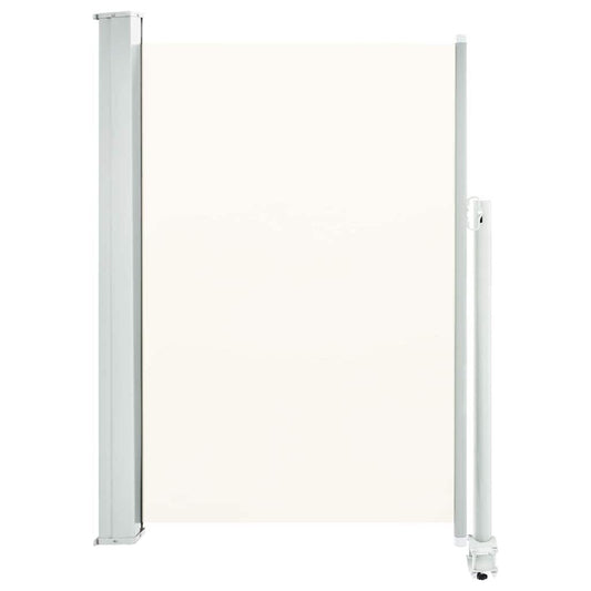 Vidaxl Toldo Lateral Retráctil Para Patio 120x300 Cm Crema_0