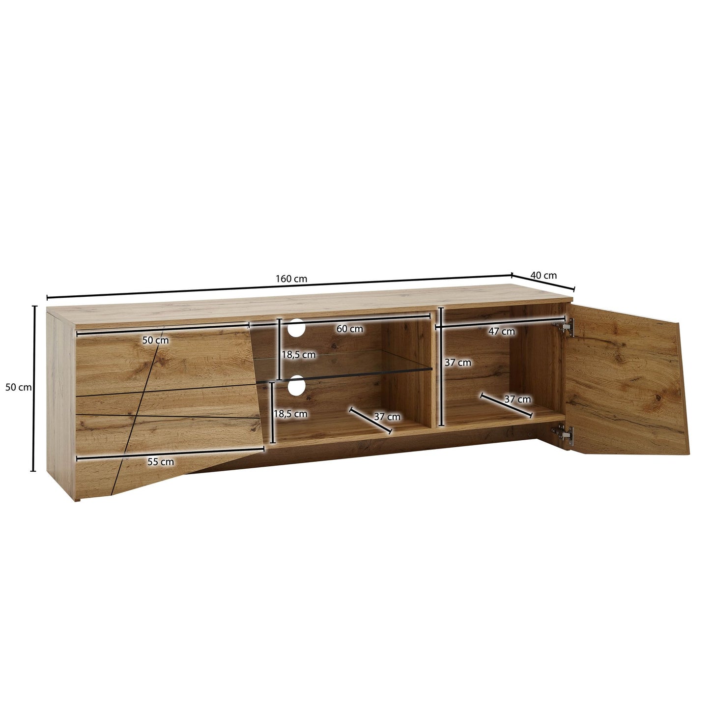 Mueble De Tv Moderno Y Funcional Modelo Wl6.577_3