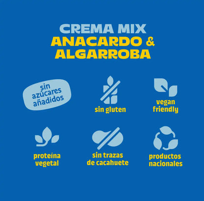 Pack crema de anacardo y algarroba 4 uds The Nut Club 800g_4