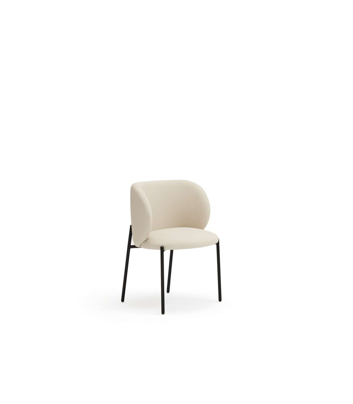 Pack De 2 Sillas Modelo Mogi Tapizado En Textil Beige, 49/81cm (alto) 59cm (ancho) 56cm (l_4