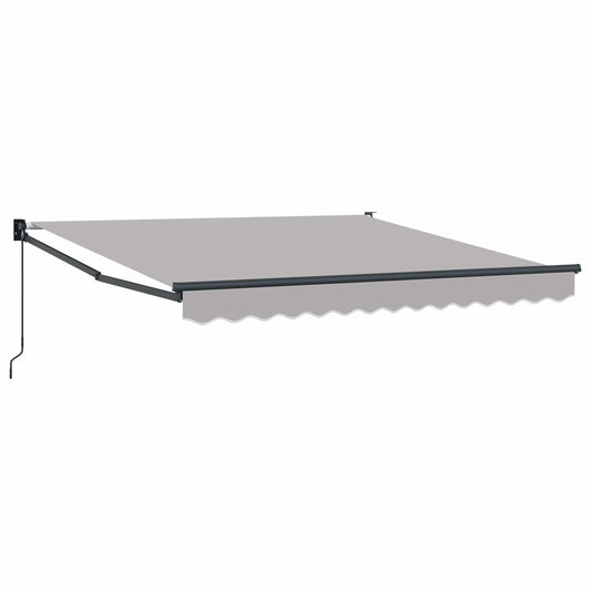 Toldo Retráctil Gris Claro 300 X 250 X 165 Cm_0