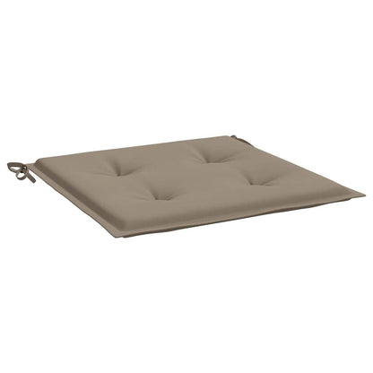 Vidaxl Cojines De Silla De Jardín 6 Uds Tela Oxford Taupé 40x40x4 Cm_3