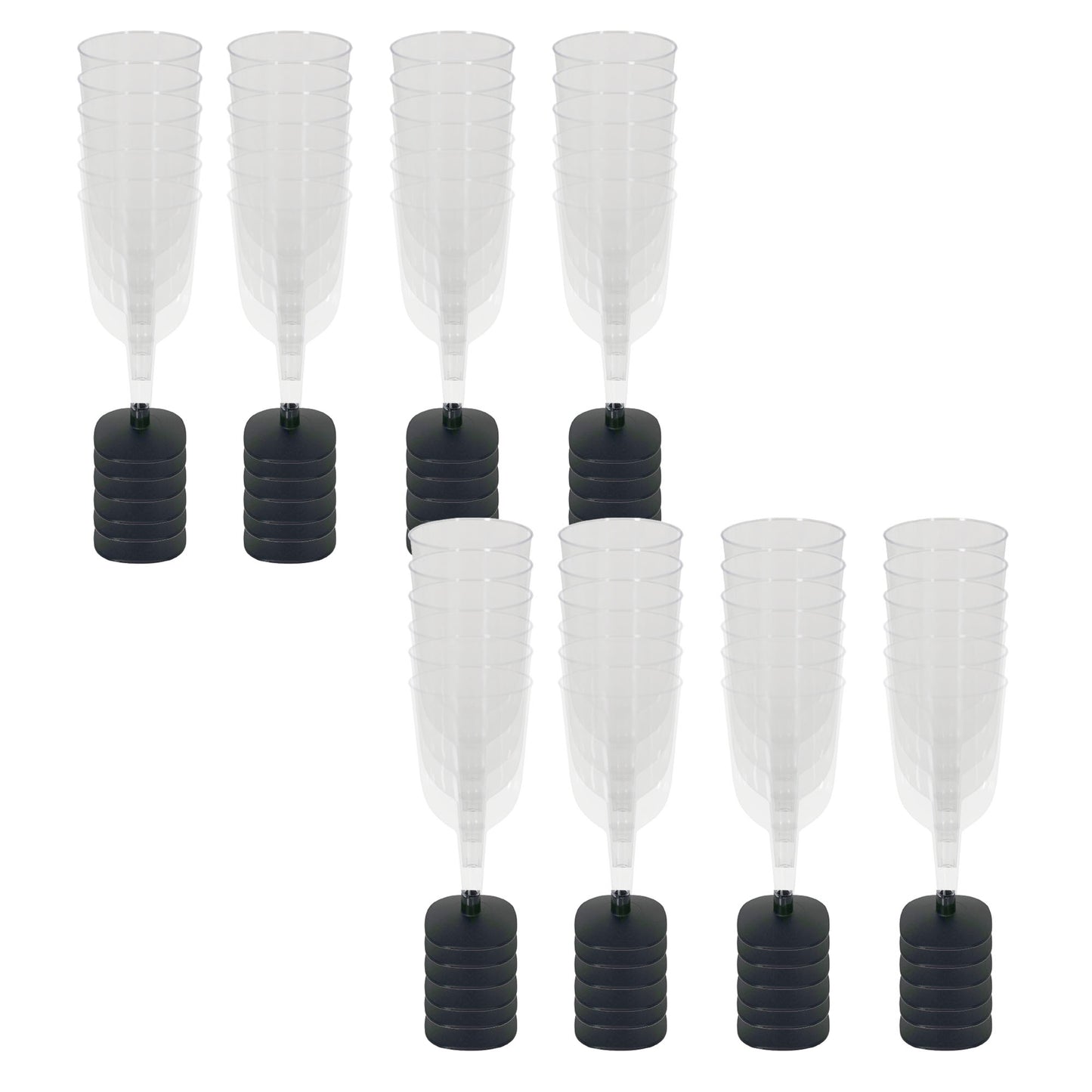 Pack De 48 Copas Vino Reutilizable 200ml_0