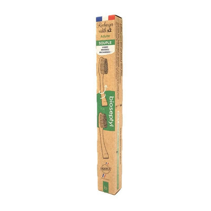 2 Cabezales de reemplazo cepillo Edith- Medium Bioseptyl