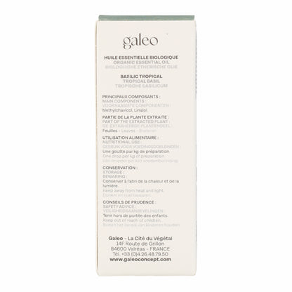 Aceite esencial Albahaca Tropical BIO Galeo 10 ml