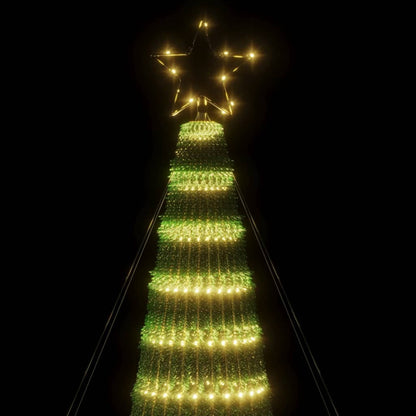 Vidaxl Árbol De Navidad Led 688 Leds Blanco Cálido 300 Cm_5