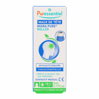 Dolor de cabeza Roll on Migra Pure PURESSENTIEL 5 ml