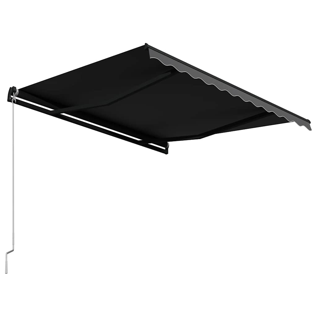 Toldo Retráctil Manual Gris Antracita 350x250 Cm_3