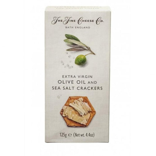 Crackers de aceite de oliva virgen extra y sal The Fine Cheese 125g