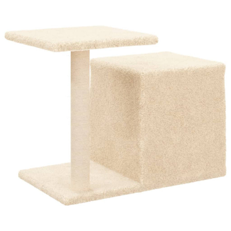 Vidaxl Rascador Para Gatos Con Postes De Sisal Color Crema 50,5 Cm_5