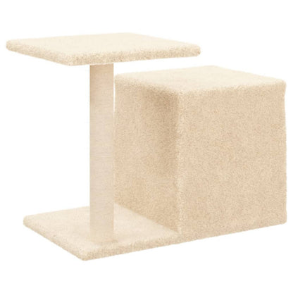 Vidaxl Rascador Para Gatos Con Postes De Sisal Color Crema 50,5 Cm_5