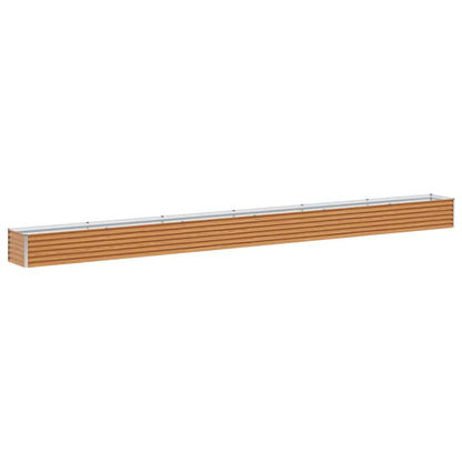 Arriate Elevado Marrón Claro 582 X 50 X 36 Cm Acero Galvanizado_0