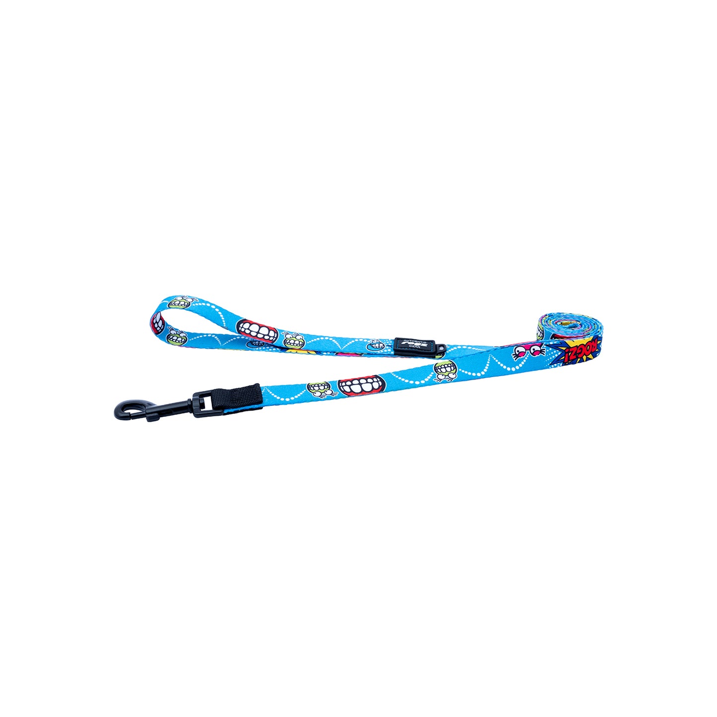 Correa Para Perro, Modelo Fusion De Rogz, Estampado Comic Azul. Talla S (8-14kg)_2