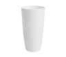 Macetero De Plástico Reciclado Santorini Blanco 65cm