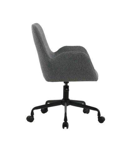 Silla Despacho Giratoria Elevable Acabado Gris Oscuro, 61m(ancho) 82/90cm(altura) 64cm(fon_3