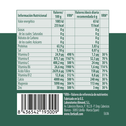 Colágeno Bioactivo Sport Forticoll, 180 comprimidos
