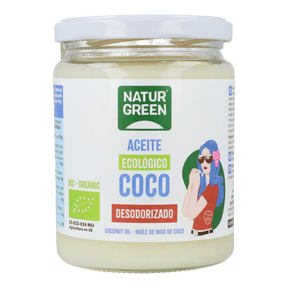 Aceite de coco cuisine Naturgreen 430 ml