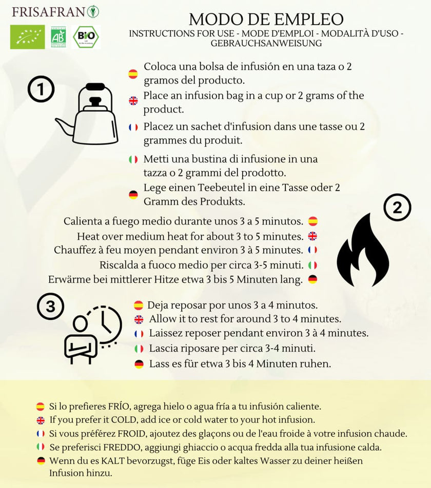 Infusión De Jengibre-limón |pirámides | Calidad | Frisafran 15 Uds_4