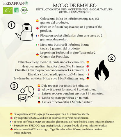 Infusión De Jengibre-limón |pirámides | Calidad | Frisafran 15 Uds_4