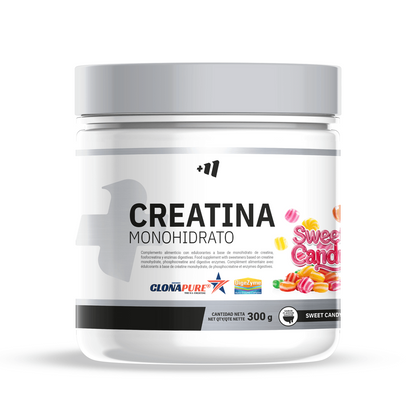 Creatina Monohidrato Clonapure® - 300g - Sweet Candy - Aumenta La Fuerza - Masmusculo_0