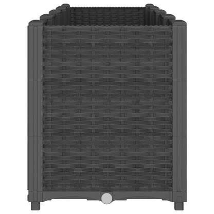 Jardinera Pp Negro 160x40x53 Cm_3