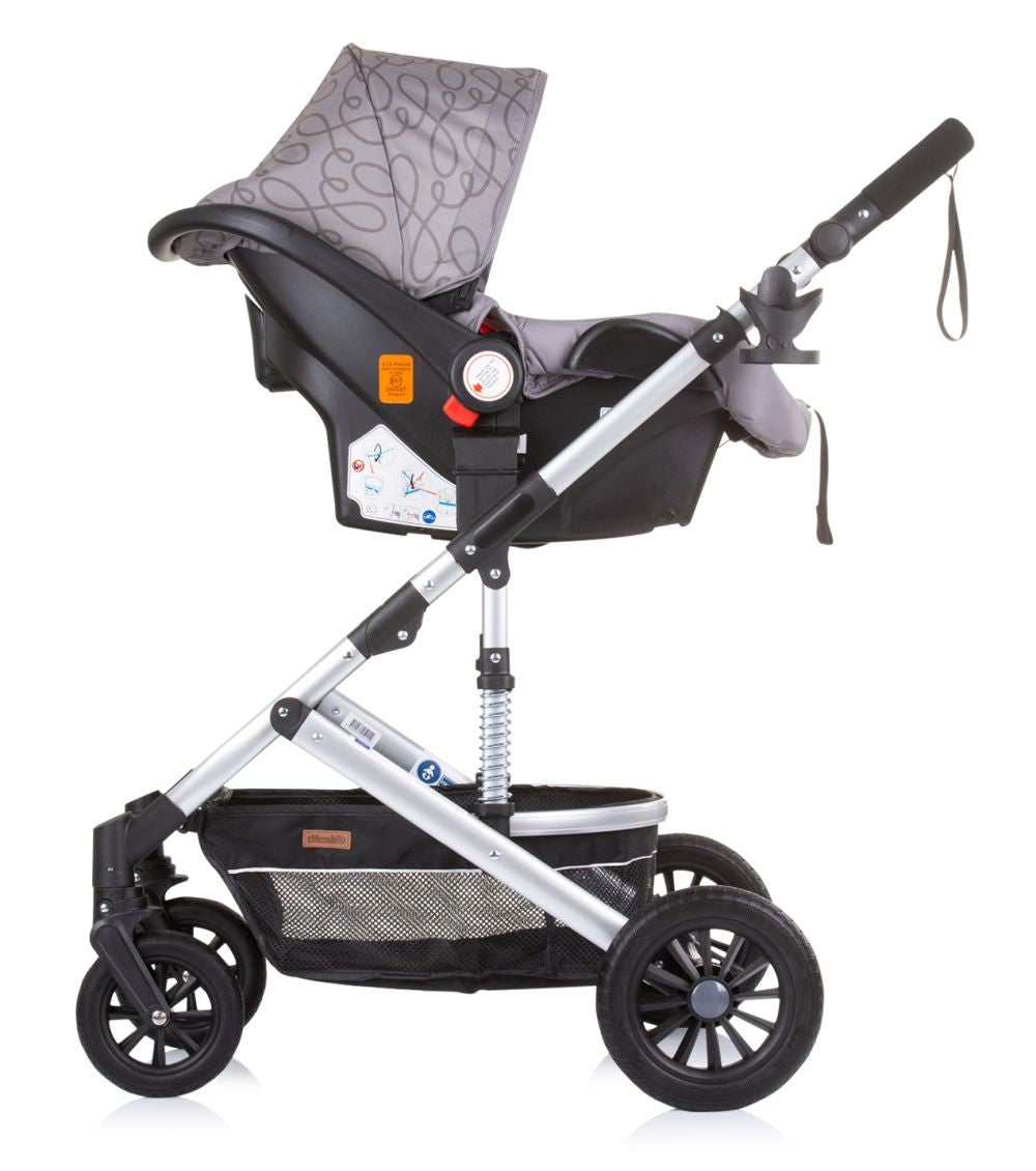 Carrito De Bebé Estelle Trío Convertible Glacier_4