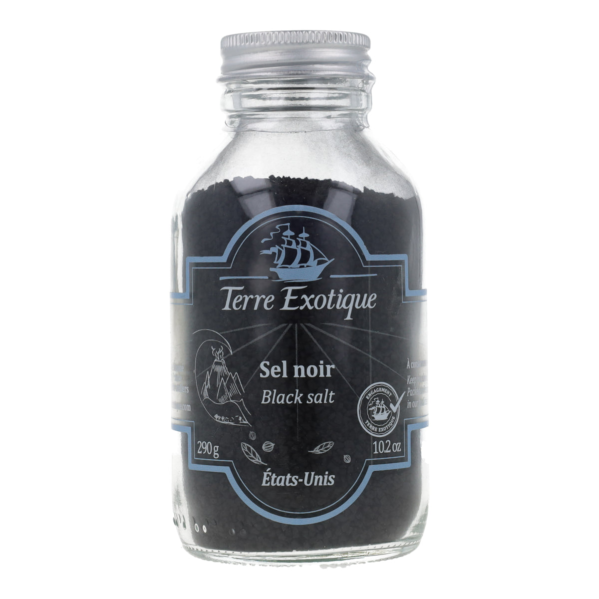 Sal negra de Hawaï Terre Exotíque 225 g