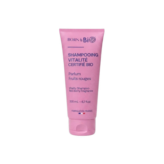 Champú para Cabello Normal Uso Frecuente Cosmos Organic Vitality Born to Bio 200 ml