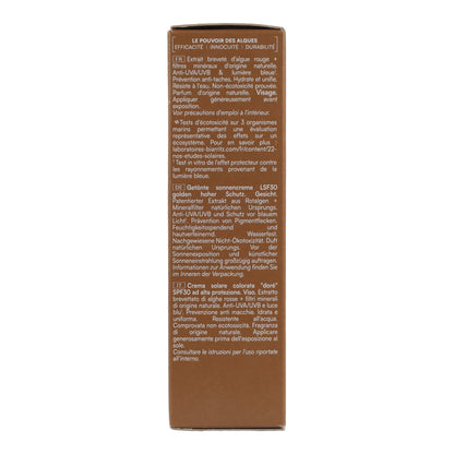 Crema facial color dorado spf 30 Biarritz 50ml