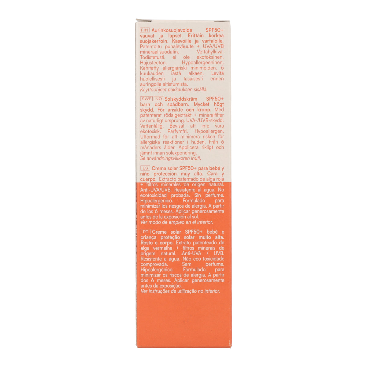 Crema protectora Niños SPF50+ Alga Maris 100 ml