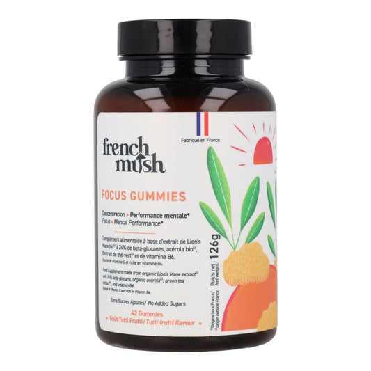 Gummies LIBIDO con Cordyceps French Mush 126g French Mush 42 uds