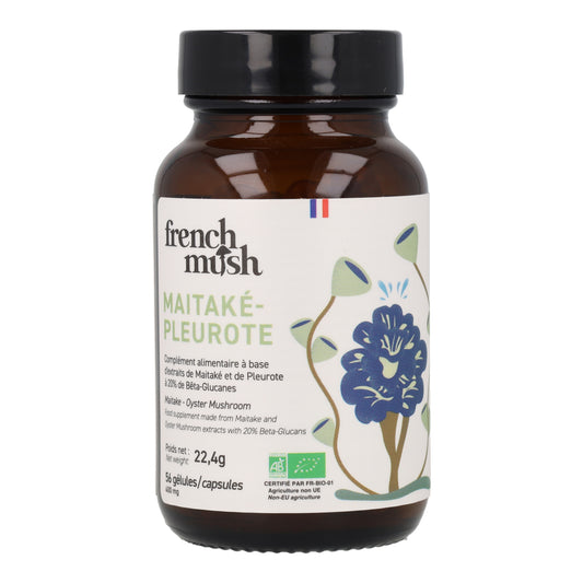 Cápsulas de Extractos de Maytake BIO French Mush 56uds