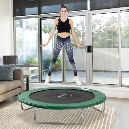 Homcom Cubierta De Protección Acolchada Borde De Seguridad Para Trampolines Cama Elástica Con Diámetro Ø305 Cm Verde_1