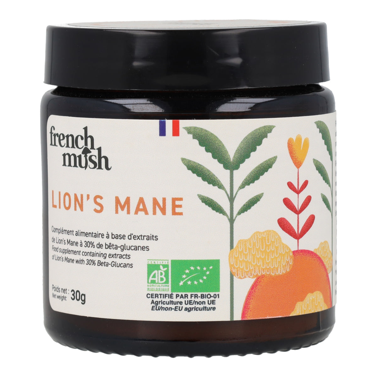 Polvos de Extractos Melena de León BIO French Mush 30g